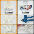 thumbnail image 5 of FrostHike Filets de Basketball. Filets de Basketball Professionnels Robustes de Remplacement Toutes Saisons Anti-Blocage pour l'Intérieur et l'Extérieur. Convient aux Jantes Standard d'Intérieur Ou d'Extérieur - 12 Boucles, 5 of 5