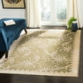 thumbnail image 3 of SAFAVIEH Martha Stewart Fountain Swirl Floral Area Rug, Green/Ivory, 7'11" x 11'2", 3 of 5
