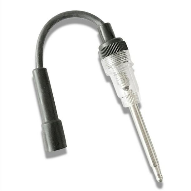 Kenally Probador de bujía portátil para coche, motocicleta, camión, motosierra, generador, cortacésped, sistema de encendido, bobina, Cámaras de salpicadero de coche