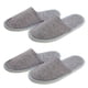 thumbnail image 1 of 2 pares de zapatillas desechables unisex, sencillas y portátiles, para viajes en interiores y hoteles., 1 of 7