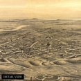 thumbnail image 2 of 1877 Map of Los Angeles California - Vintage Map Panoramic Birds Eye View of Los Angeles, Wilmington and Santa Monica - Los Angeles Decor - Los Angeles Map Art, 2 of 8
