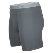 George Mens Regular Leg Boxer Briefs, 6-Pack