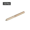 thumbnail image 3 of M6x70mm Hanger Bolts, 12 Pack Double Ended Thread Dowel Screws for Wood Furniture, 3 of 5