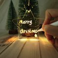 thumbnail image 3 of Bolígrafo para escribir, colgante acrílico luminoso, regalos de Navidad, casa personalizada, regalos de Navidad en blanco con mi nombre, 3 of 4