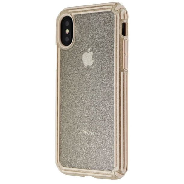 Speck Presidio V Grip Case For Iphone Xs And X Gold Glitter Calfskin Brown Refurbished Walmart Com Walmart Com
