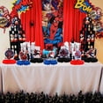thumbnail image 4 of 9 Pcs Spidey Honeycomb Centerpieces 3D Table Decorations Table Deco Birthday Party Supplies Party Decoration, 4 of 4