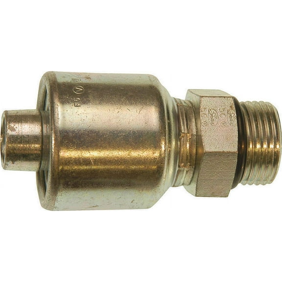 Gates G251200808 8 Gallon - 8Mb Hydraulic Hose Fitting
