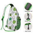 thumbnail image 3 of Travel Sling Bag Cactus Hiking Daypack Crossbody Travel Bag Hiking Bag for Men Women, 3 of 6