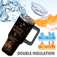 thumbnail image 3 of Dragon Fantasy Fourth Wing Stainless Steel Insulated Mug with Lid and Handle, 40oz, 3 of 4