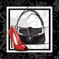 thumbnail image 2 of Gorham, Gregory 15x15 Gold Ornate Wood Framed with Double Matting Museum Art Print Titled - Purse and Shoe II, 2 of 4