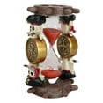 thumbnail image 4 of Gothic Marine Pirate Skulls Crossbones Steer Helm Compasses Sand Timer Figurine, 4 of 10