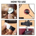 thumbnail image 3 of <p>Guitar Pickup, Piezo Contact Microphone Pickup Durable Plastic Reliable Connection Stable  For Mandolin Ukulele</p>, 3 of 7
