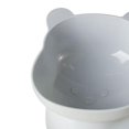 thumbnail image 6 of Raised Cat Bowl Neck Protector Practical Stable Cute Elevated Water Bowl Cats Raised Feeder Cat Feeding Bowls Elevated Tilted for Dogs Puppy Gray, 6 of 10