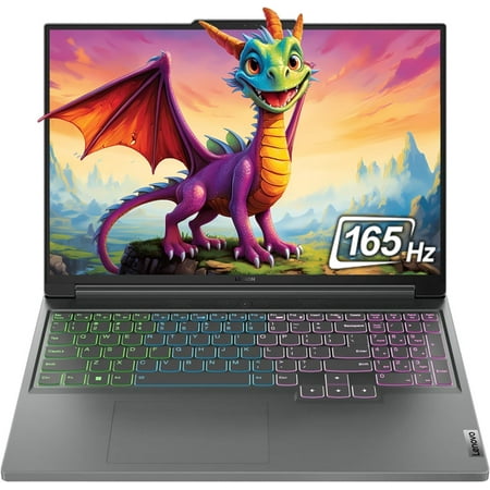 Lenovo Legion Slim 5 Gen 9 Laptop, AMD Ryzen 7 7735HS, 32 GB DDR5 Ram, 1 TB PCle SSD, 16" WQXGA (2560x1600), Nvidia Geforce RTX 4070, W11 Home