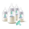 thumbnail image 2 of Philips Avent Anti-colic Baby Bottle With AirFree Vent Newborn Gift Set Exclusively at Walmart, SCD306/00, 2 of 3