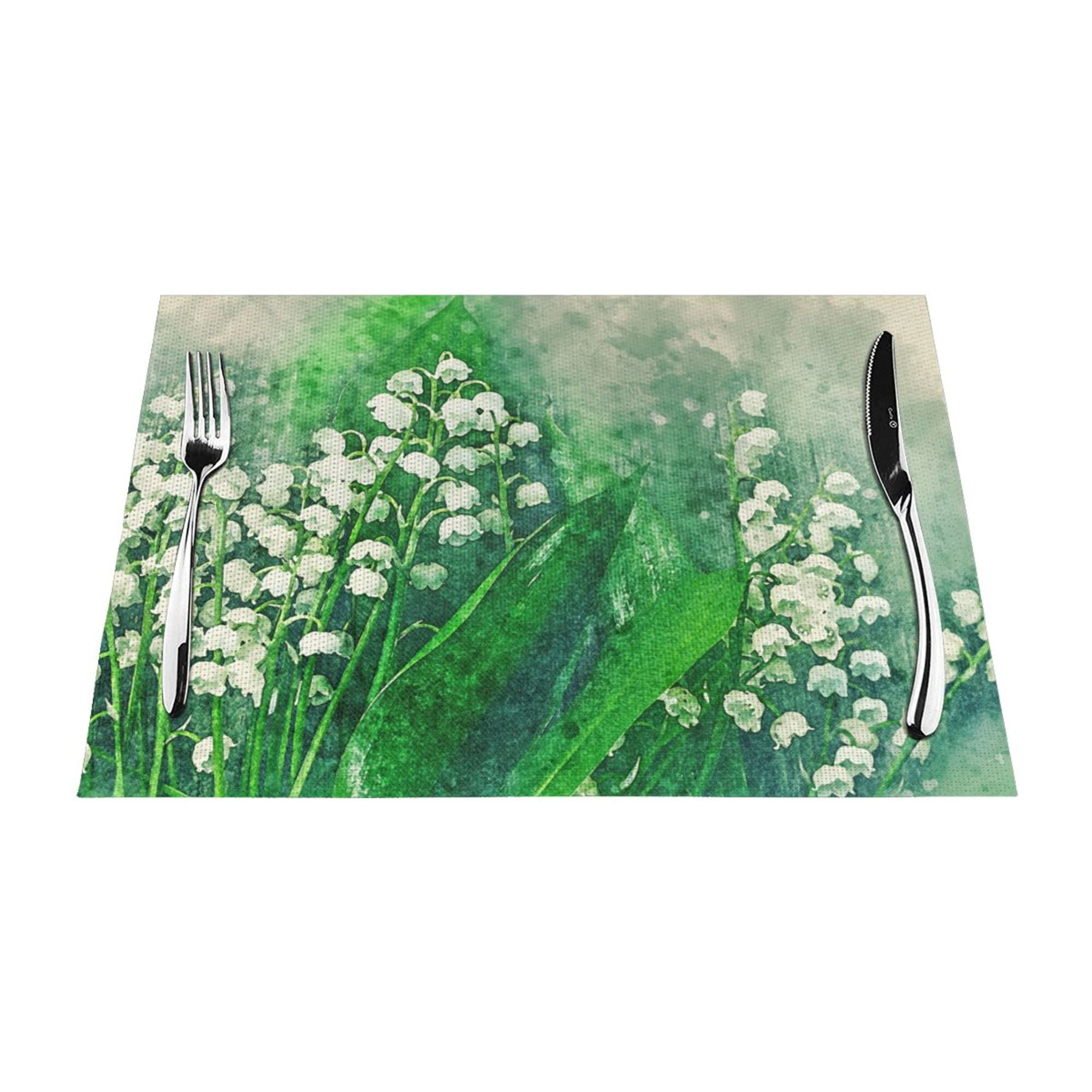 YFYANG Washable HeatResistant Placemats, 70 PVC/30 Polyester