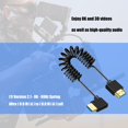 thumbnail image 3 of UHD2.1 Spring Cord 8K@60Hz Flexible Design Wear Resistant Connection Wire Line, 3 of 7