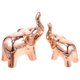 thumbnail image 2 of 2pcs Adorable Elephant Ceramic Figurines for Home Office Decor Modern Table or Windowsill Adornment, 2 of 5