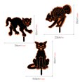 thumbnail image 2 of Bewildely Decoración de Jardín Halloween Kits de 3 Juegos Color Negro, 2 of 6