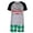 Gray, variant on Lutiedan Family Matching Christmas Pajamas Short Sleeve Tops and Plaid Shorts Loungewear Xmas Print Pjs Sets S-XXL,Gray