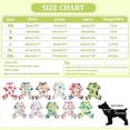 thumbnail image 5 of Dog Pajamas for Small Dogs Boy Girl, Dog Clothes Tiny Chihuahua Yorkie All Season Shirt, Cute Puppy Outfit Pjs Jumpsuit Cat Onesie Apparel Pet Clothes,Avocado L, 5 of 7