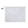 thumbnail image 1 of Zhuge 6 piezas A6 Bolsa de maquillaje Bolsa de cosméticos Carpeta de archivos Bolsa de malla Bolsas de papel Carpetas Bolsa de archivo Cremallera Material de oficina, 827*453in, Blanco, 1 of 4