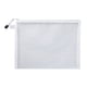thumbnail image 1 of Zhuge 6 piezas B4 Bolsa de maquillaje Bolsa de cosméticos Carpeta de archivos Bolsa de malla Bolsas de papel Carpetas Bolsa de archivo Cremallera Material de oficina, 15*11 pulgadas, Blanco, 1 of 4