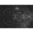thumbnail image 1 of Ahgly Company Machine Washable Indoor Rectangle Transitional Midnight Gray Area Rugs, 2' x 3', 1 of 7