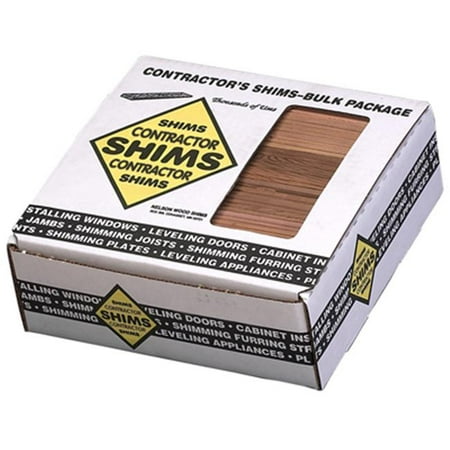 Nelson Wood Shims CSH8-84-320B 8 in. Wood Shim, Pack - 84 | Walmart Canada