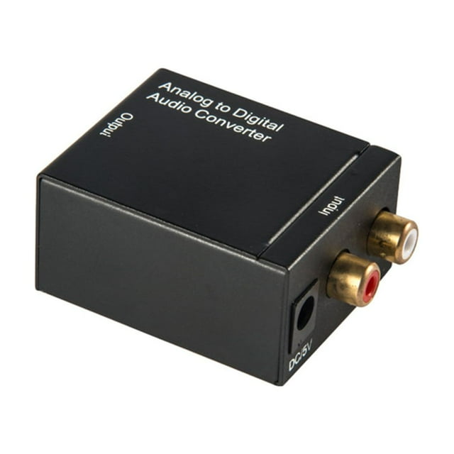 Generic Convertisseur Audio Instantané Plug & Play Analogique vers Numérique avec Sortie Double Canal, Échantillonnage 48KHz, Support DTS/AC3, et Synchronisation Sans Délai