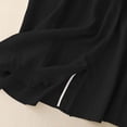 thumbnail image 6 of Busydd Women's Cotton Linen Skirt with Pockets Summer Beach Solid Color Elastic Waist Midi Skirt Comfortable Drawstring Slit Hem Long Skirts M, 6 of 9