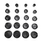 thumbnail image 4 of Juego de 20 piezas de troqueles para máquina tapadora de relojes, tapa trasera de reloj, máquina de prensado, accesorios, gris, 4 of 14