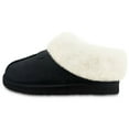 thumbnail image 3 of VONMAY Women's Fuzzy Memory Foam Slippers Fluffy Slip On Cozy Winter House Shoes Plush Faux Fur Lining Upper Lightweight Anti Slip Sole Indoor and Outdoor, 3 of 7