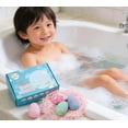 thumbnail image 3 of Bath Bombs for Kids, 6 Pack Bathbombs with Toys Inside, Bombs Gift Set for Birthday Presents, Party Favors and Daily Bath Time Fun Halloween, Navidad, 3 of 6