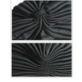 thumbnail image 4 of CXHEGBEJ Stretch Turbans Cap for Women Twisted Pleated Headwraps Head Beanies Hair Covers Chemo Head Coverings Sleeping Head Accessories Grey, 4 of 5
