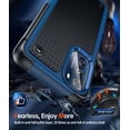 thumbnail image 6 of LEYI Motorola G 5G 2022 Case with 2 Pack Screen Protectors, Dual Layer Protective Hard PC Back & 4 Corners with Airbags[12ft Drop Protection] for Motorola Moto G 2022 5G Case - Blue, 6 of 7