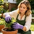 thumbnail image 6 of Yhmxh Non-Slip Rubber Coated Gardening Gloves, Breathable Work Gloves with Textured Palm, Lightweight Comfort Yard Gloves for Planting, Construction, and Household Tasks, 6 of 6