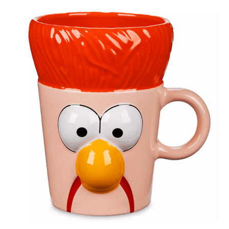 Disney Parks The Muppets Show Beaker Meep Coffee Mug, 17 oz, New
