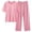 Hot Pink, variant on TEAJOPSUU Lounge Sets for Women Cotton Blend Pjs Set Short Sleeve Tops and Long Pants Soft Comfy Pajamas 2 Piece Outfits M-2X Blue