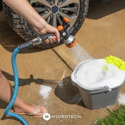 HydroTech Pro Series 3/4 x 25ft Expandable Garden Hose - Kink-Free, 2x Flow, Lightweight