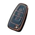 thumbnail image 6 of Green Car Key Case Compact Replacement Spare Accessories Easy Installation Exquisite For Ford C-Max S-Max Focus, 6 of 8