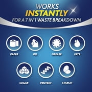 RID-X Septic Tank Treatment Powder - 2 Month Supply, Dual Action Enzymes and Bacteria to Break Down Waste & Prevent Backups