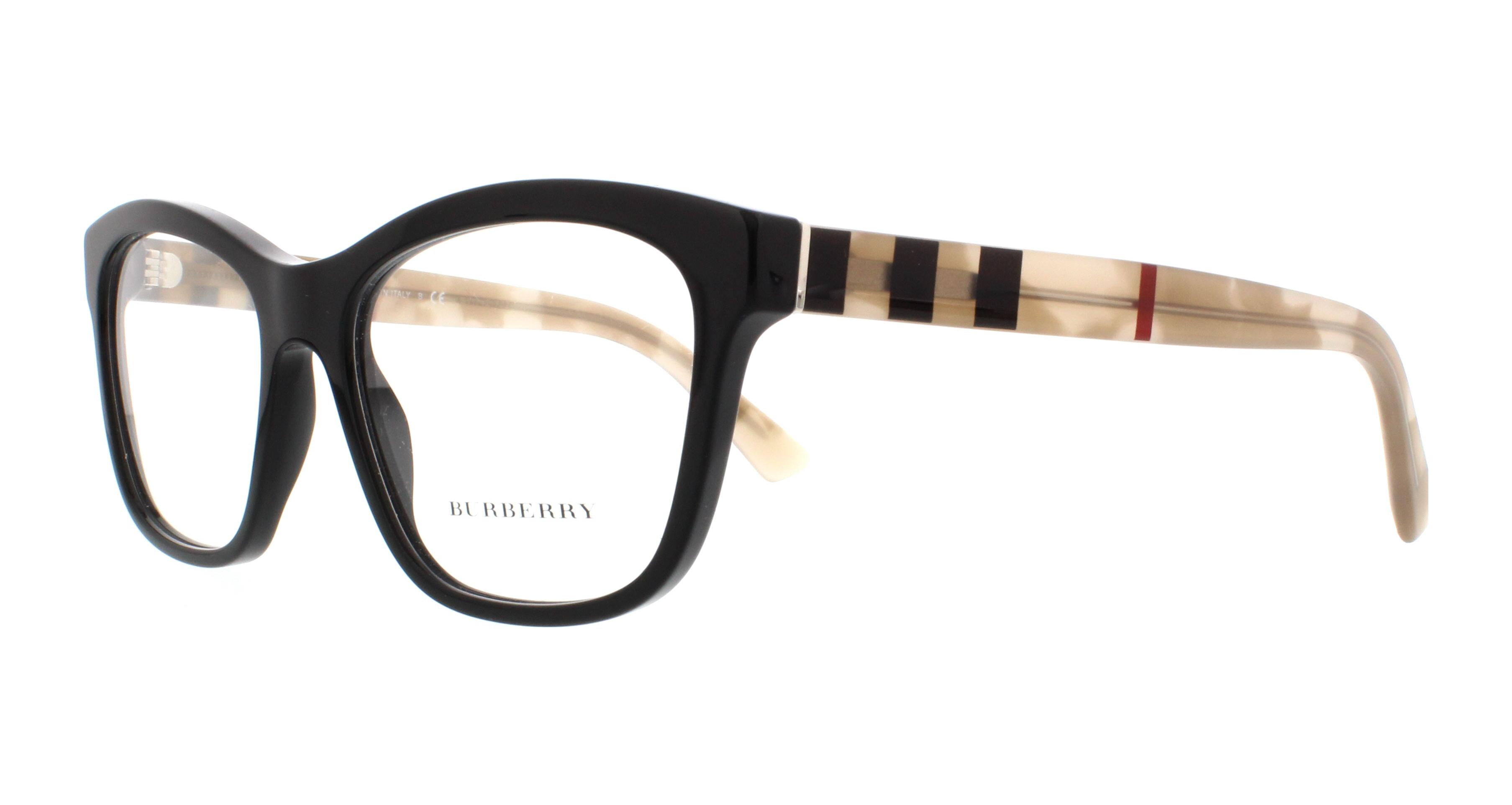 BURBERRY Eyeglasses BE2227 3600 Black 52MM