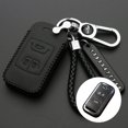 thumbnail image 2 of HAHDAXIA 3 Buttons Colored Leather Car Key Case Pouch，Fit For Chery Tiggo Arrizo Auto Smart Remote Key Cover Holder Car Interior Accessories, 2 of 7