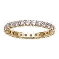 thumbnail image 2 of Karina B� Round Diamonds Shared Prongs Eternity Band, 2 of 9