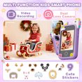 thumbnail image 6 of PayUSD Kids Smart Phone for Girls Boys 32GB Cell Phones Kids Toys Camera Touchscreen HD Dual Phones Christmas Birthday Gift Toddler Learning Education Toy, 6 of 8