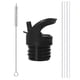 thumbnail image 3 of tapa de paja,Mosquetón con tapa de paja para boca ancha con aislamiento,Manejar la tapa de popote con cepillos de limpieza,Tapa de repuesto para accesorios de botellas de agua,Tapa de paja de, 3 of 9