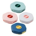 thumbnail image 5 of FRCOLOR cord winder 4pcs Cable Management Box Portable Data Cable Storage Box Data Cable Winder,2.76"X2.76"X0.67", 5 of 5