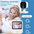 thumbnail image 4 of Bitiwend 2.8" Video Baby Monitor with Camera and Audio, Night Vision, Real Time, VOX Mode, Temperature Sensor, 4 of 20
