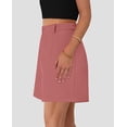 thumbnail image 4 of Shorts PRETTYGARDEN Verano 2025 Tiro Alto Pierna Ancha Rosa Talla L, 4 of 5